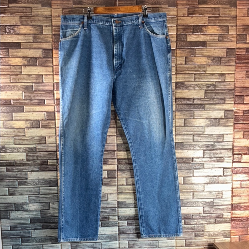 Classic Men’s Wrangler Pre Owned Blue Denim Jeans 42x32 13MWZ